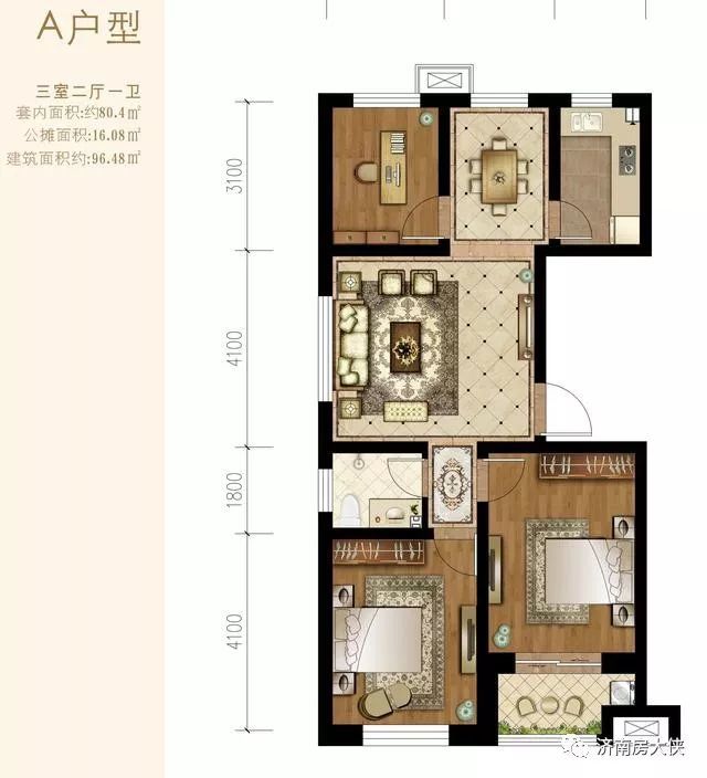 济南北跨先行区 携河发展再造新城 3500元-9000元楼盘分析