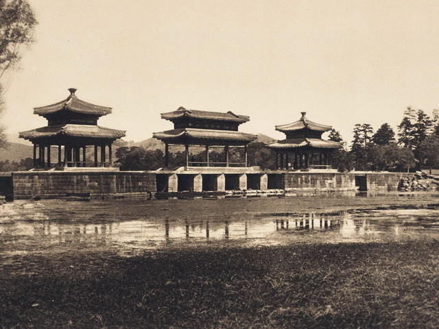 1906年承德避暑山庄老照片 壮美秀丽中国四大名园之一