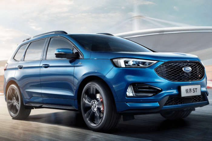 福特7座suv,将舒适与运动结合,能否成为市场新宠