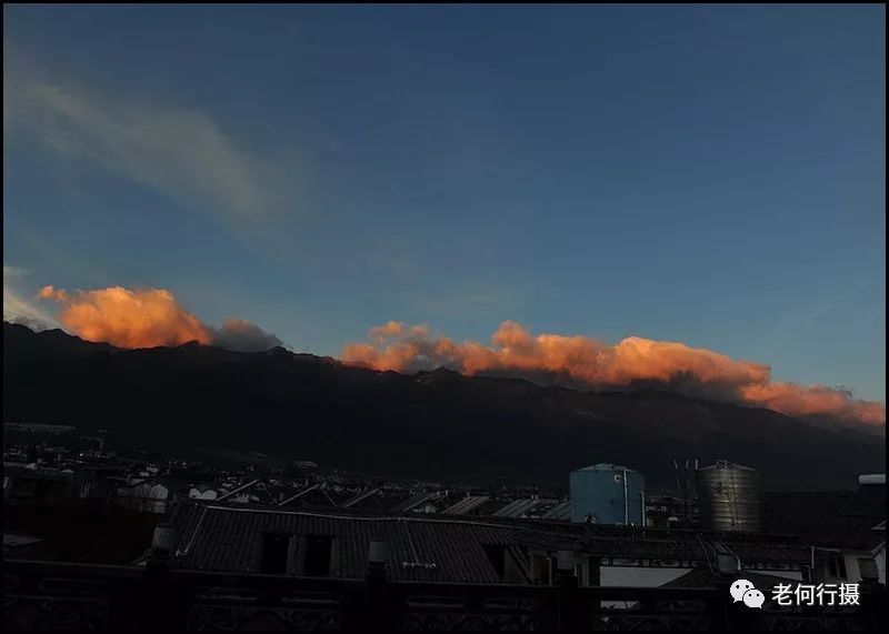 清晨双景,苍山云卷云舒