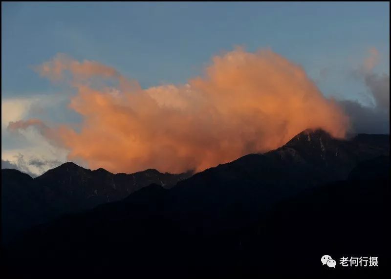 清晨双景,苍山云卷云舒