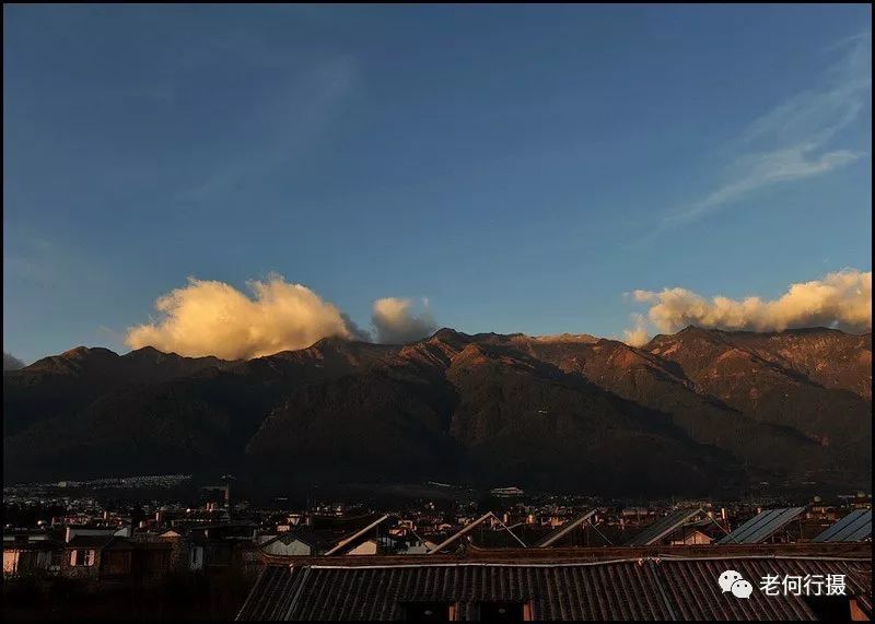 清晨双景,苍山云卷云舒