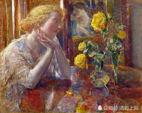 美国印象派之父,弗雷德里克·蔡尔德·哈萨姆,绘画作品欣赏