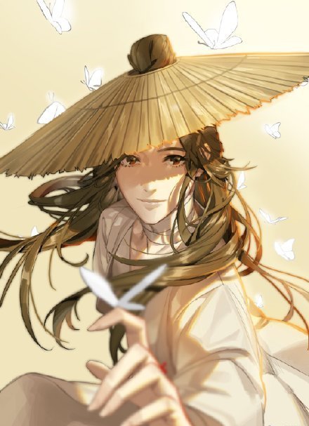 天官赐福:谢怜捡破烂捡到花城,花城嗑爱豆的样子像极了我们!