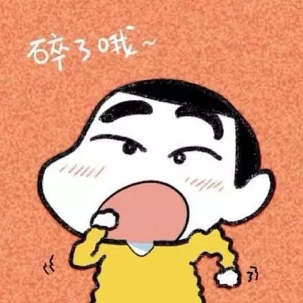 蜡笔小新版碎了哦晚安表情包