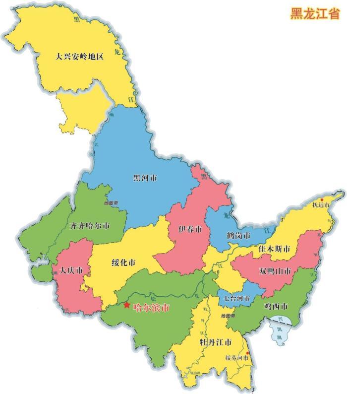 黑龙江省面积和人口
