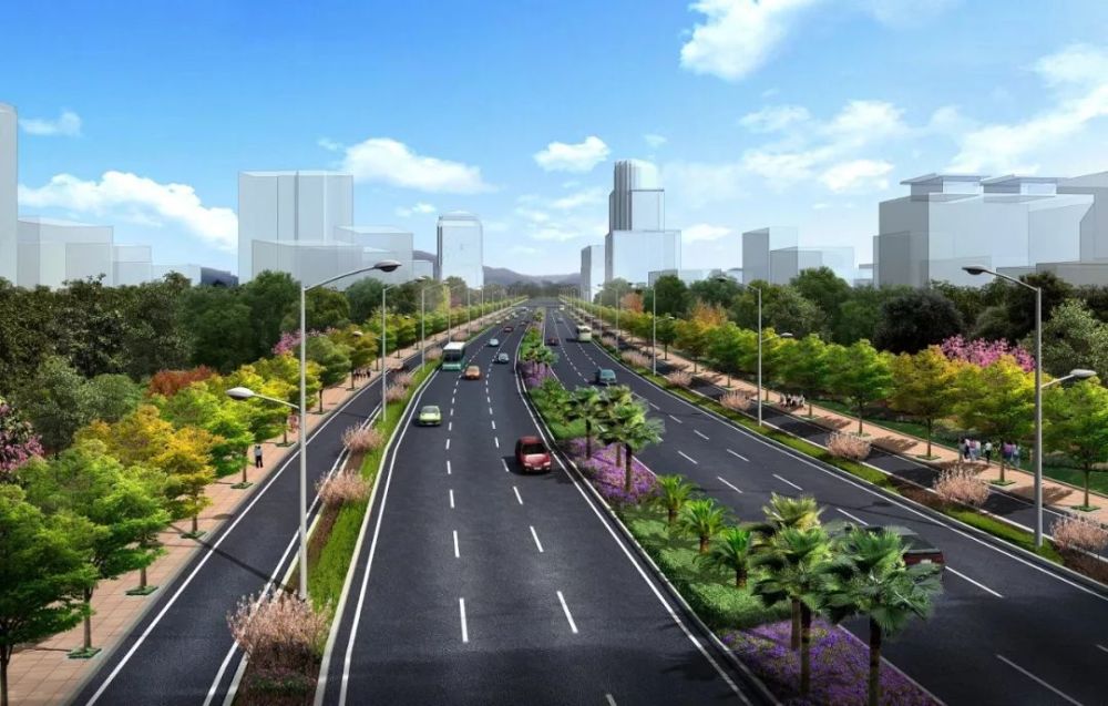 平潭车站北路预计5月底完工,将极大便利高铁中心站乘客及周边居民出行