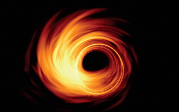 不过那张黑洞照片科学家进行了模糊化处理,真实清晰的黑洞照片远比