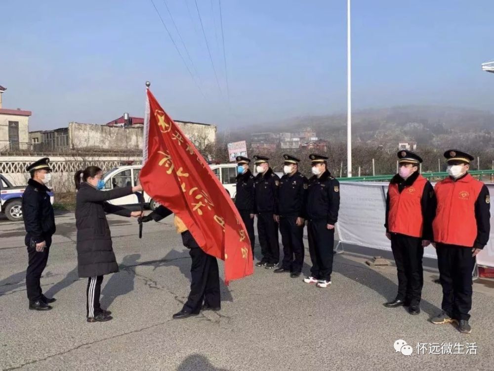 怀远青年突击队:团徽闪耀,冲锋在前