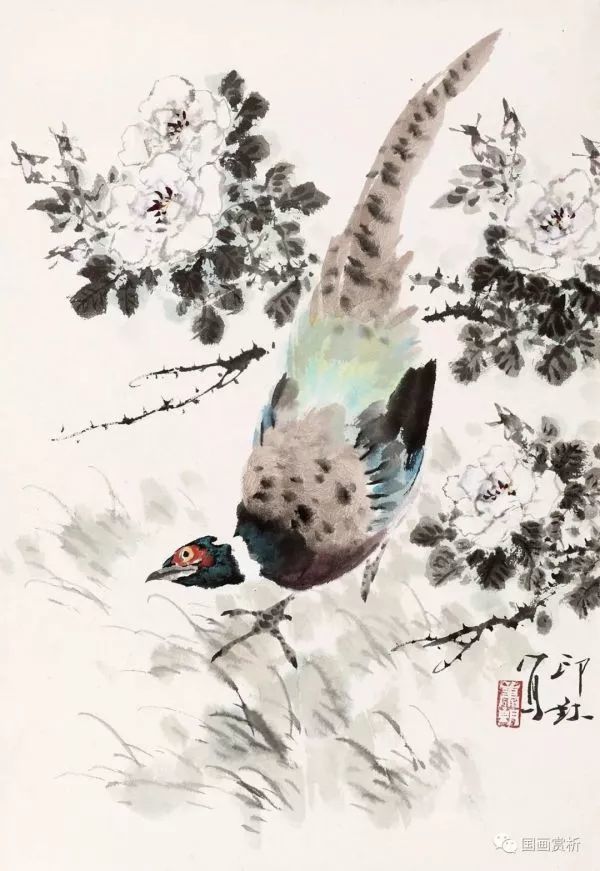 中国小写意花鸟画扛鼎者——萧朗