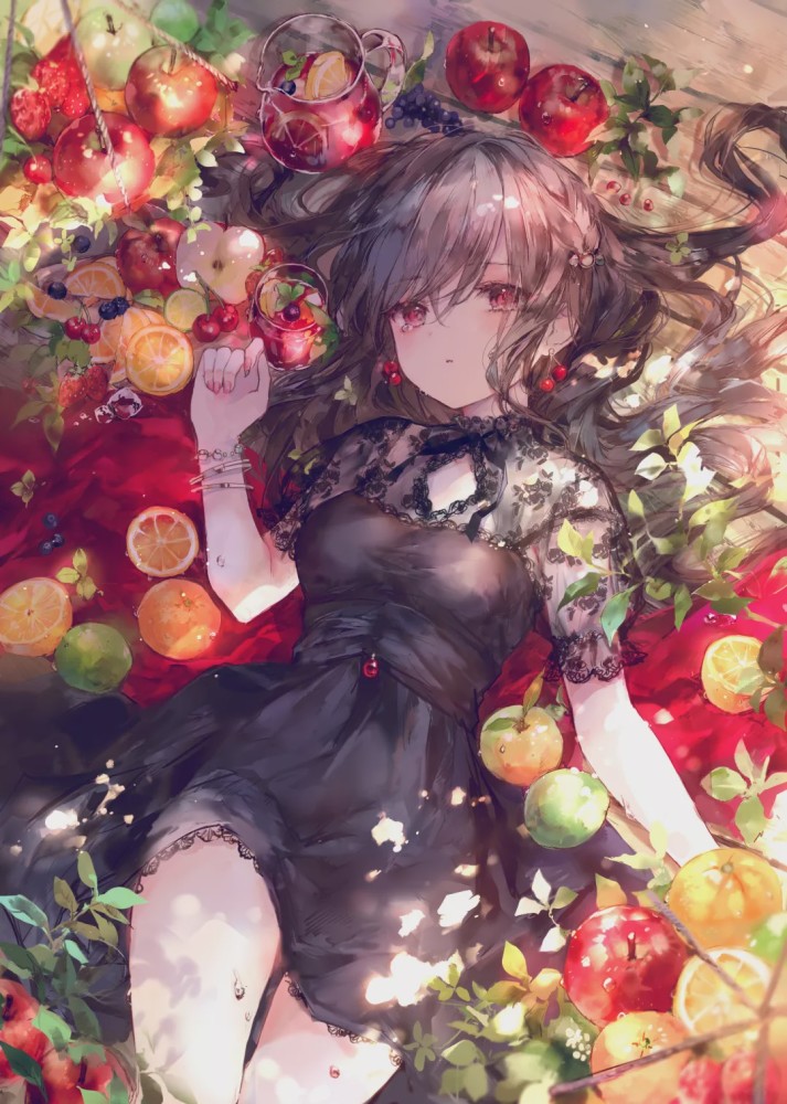 二次元小姐姐:画师おにねこ的插画作品