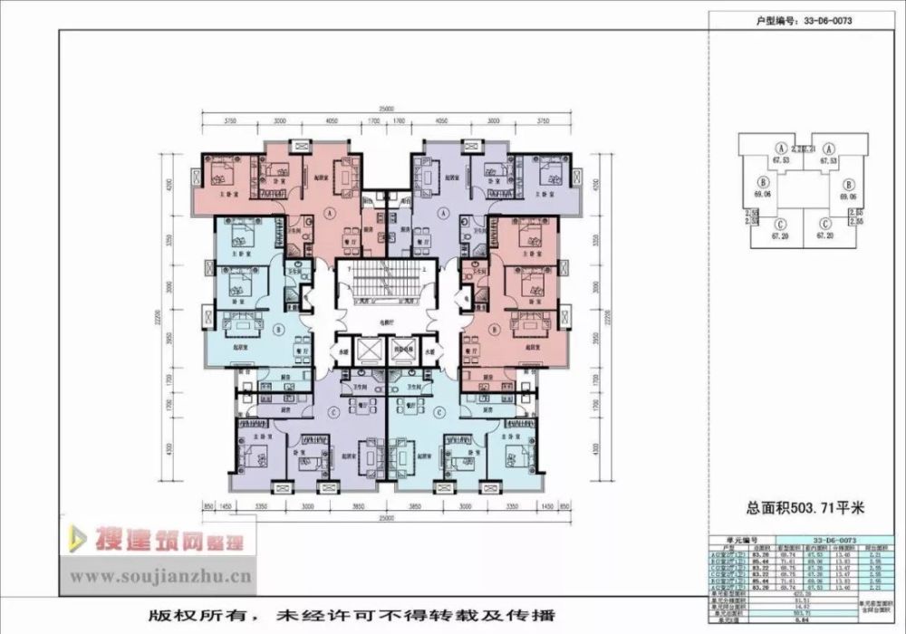 传统的塔式住宅和一梯多户板式住宅将