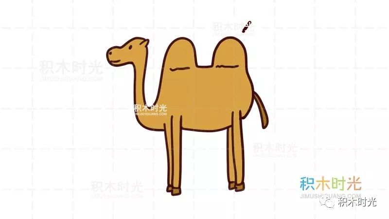动物简笔画大全:画骆驼简笔画