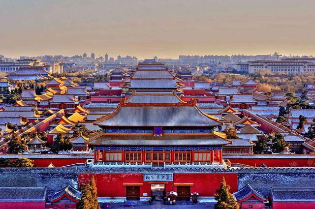 北京故宫的一些老照片,手拿照片来故宫旅游,真的可以找到拍摄地