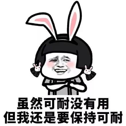 搞笑表情包:可耐有什么用?