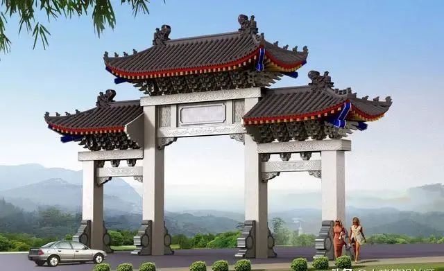 中国古建筑牌楼种类及分类构造