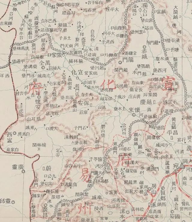 3州:延庆州,驻今天北京市延庆区;保安州,驻今天河北省涿鹿县涿鹿镇;蔚