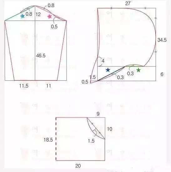 制作一件经典的连帽卫衣,有详细的裁剪图分析,和缝制