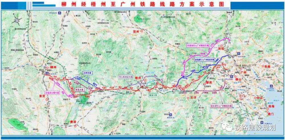 各省市区铁路建设及规划情况详览广西篇