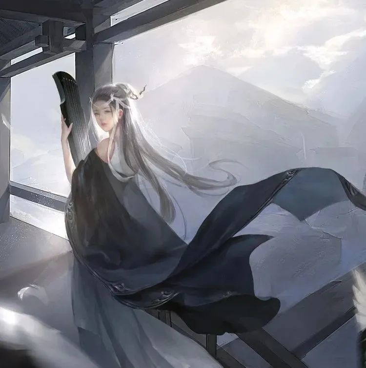 古风高清原图头像|寒江孤影,江湖故人