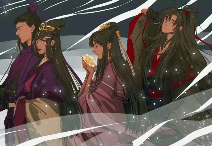 魔道祖师九张全家福,瑶妹身高一米八,不料聂导在自拍