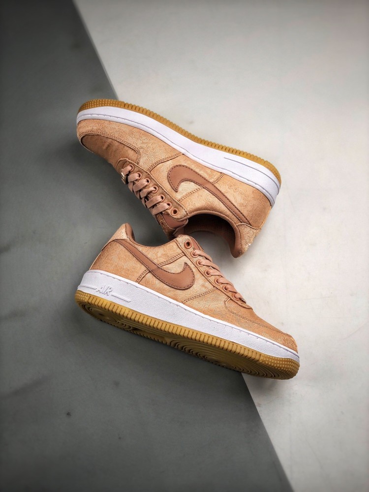 十年之内,再无丝绸!af1空军一号 x clot 陈冠希粉丝绸开箱测评
