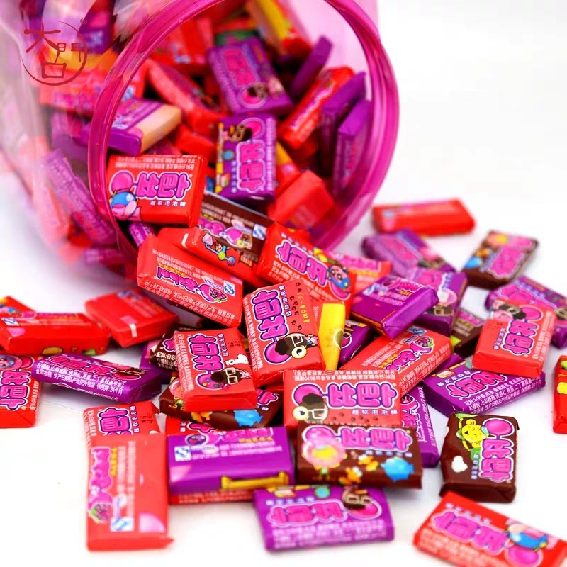 小时候经常吃的泡泡糖,你还记得几种?