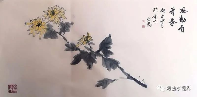 阿勒泰画家李文君近期作品欣赏