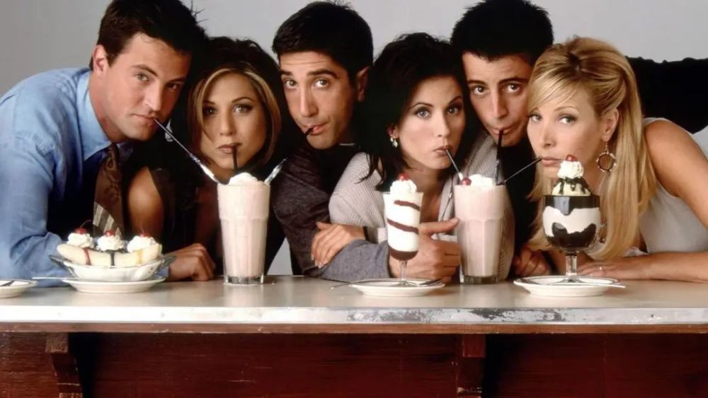 《老友记》是史上最受欢迎的电视剧之一, 全十季收视均列年度前十