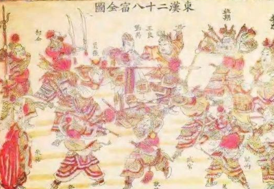 云台二十八将都是谁,所对应的星宿都是什么
