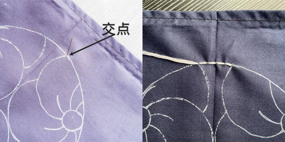 梅花圆纹刺子绣茶席刺绣教程,超简单的刺绣,没绣棚才能绣的更快