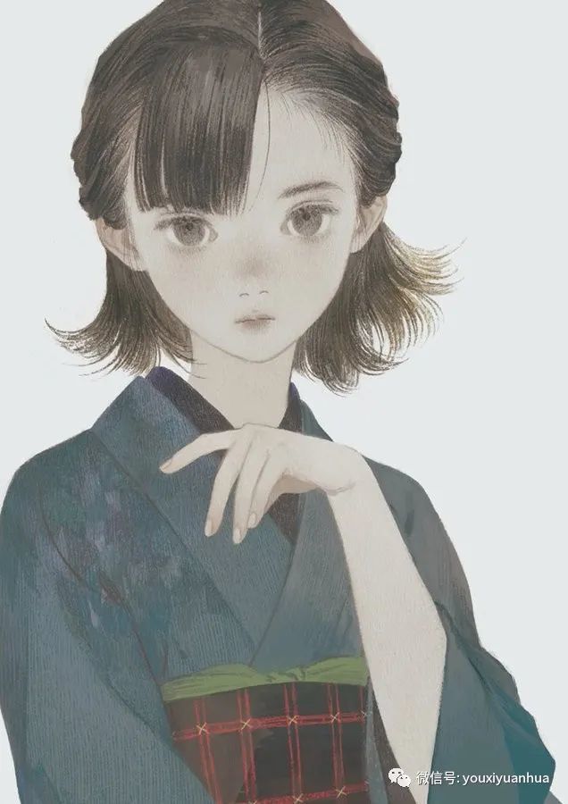 美人 日本插画师 またよし ig:matayosi