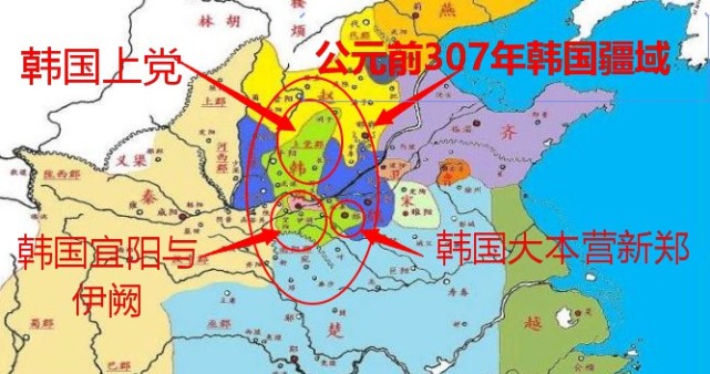 位列战国七雄,韩国的存在感怎么这么低?是实力不足吗?