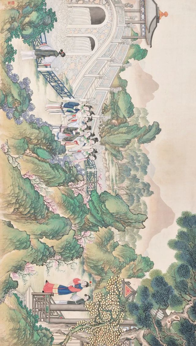 十二幅高清古画,了解贾宝玉,林黛玉的"前半生"