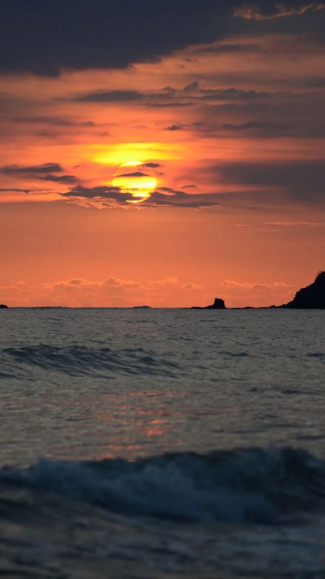 风景壁纸 | 夕阳西下,夜色如朦胧!