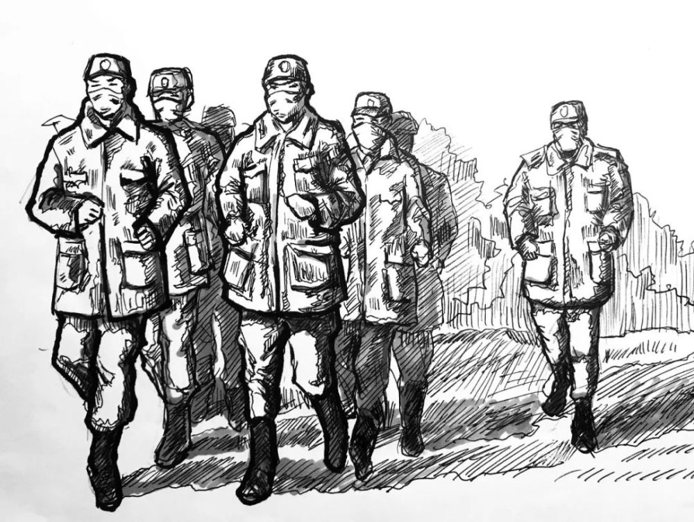 7.疫情防控中,全国各地的解放军指战员援驰武汉.