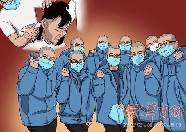 交大一附院26岁男护士用漫画记录疫情感人瞬间