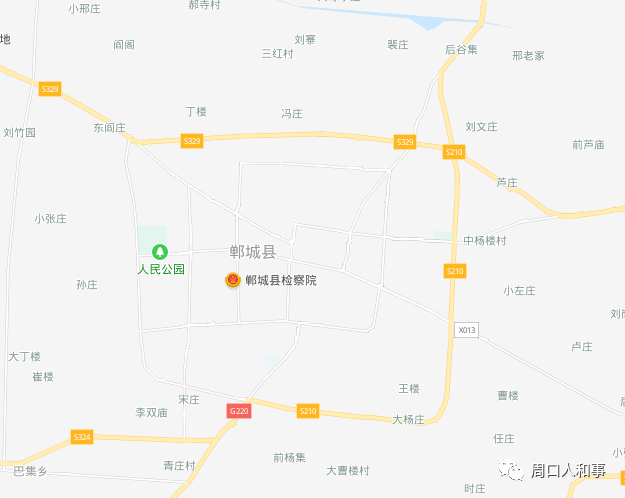 西环|郸城|地图|周