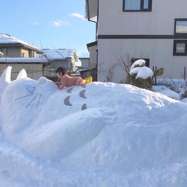 堆雪人精致度直逼艺术品宫崎骏龙猫神还原宝可梦每只都很萌