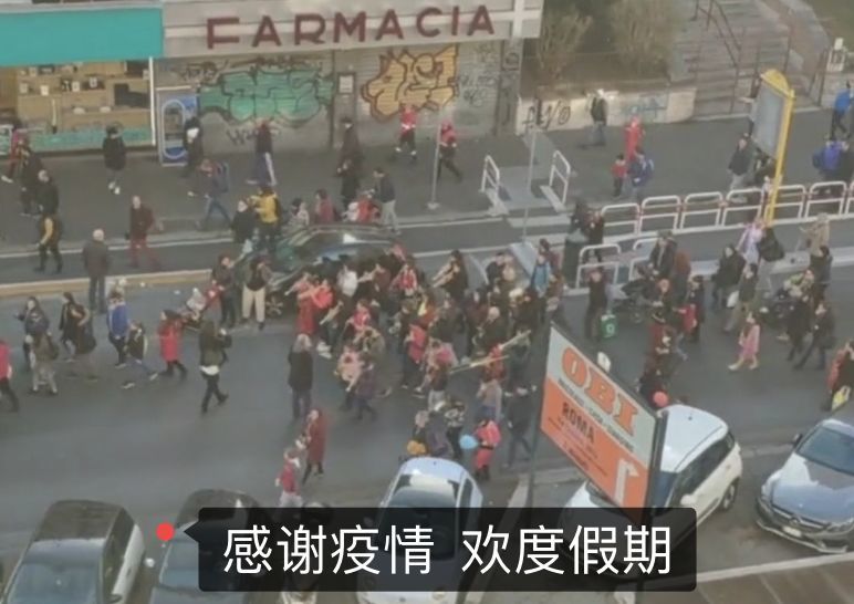 迷之自信的意大利人公然挑衅新冠病毒
