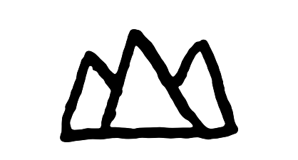 "山"字甲骨文▼比如"山"字的甲骨文,孩子看一眼就能记住.