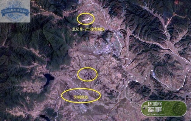 媒体曝光朝鲜北极星导弹发射场址 距中国70余公里