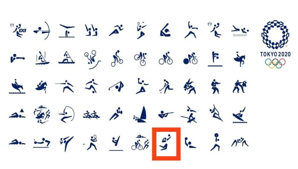 东京奥运会首次使用动态图标,排球项目长这样