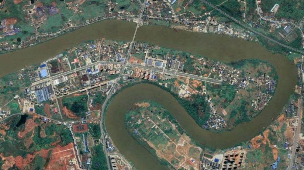 卫星上看耒阳:湖南城区面积最大,城市人口最多的县级城市之一