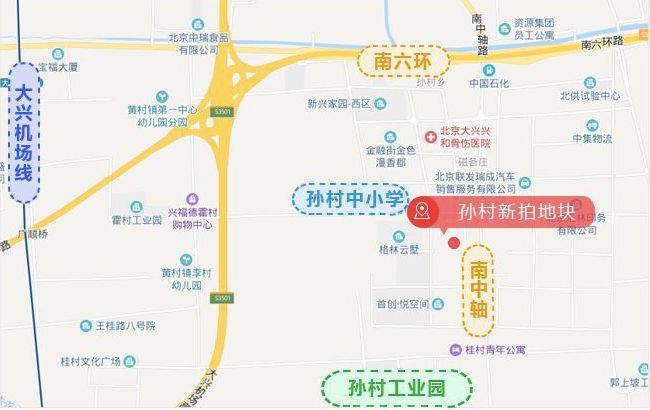 融创·公园壹号位置图 该宗地出让时,曾遭遇乌龙事件.