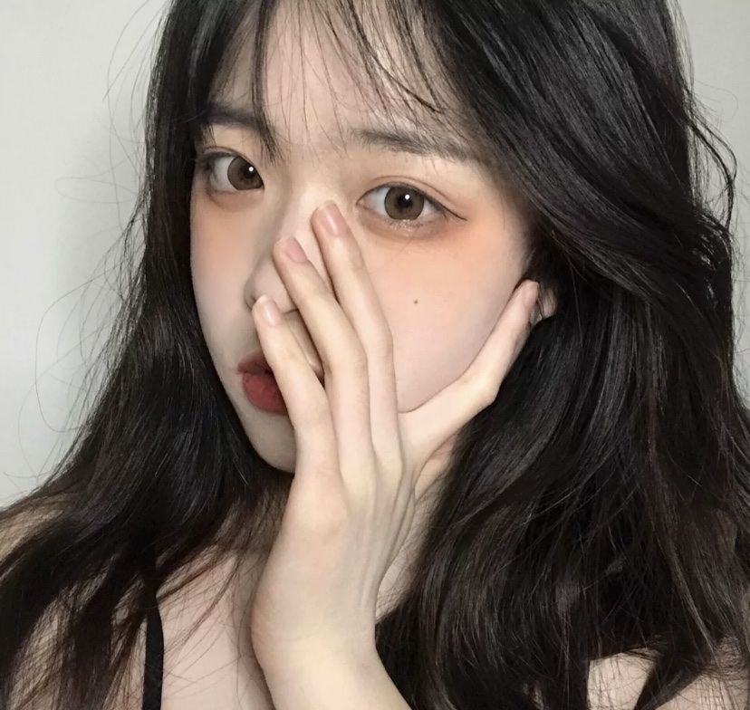 招桃花温柔小众真人女生头像90