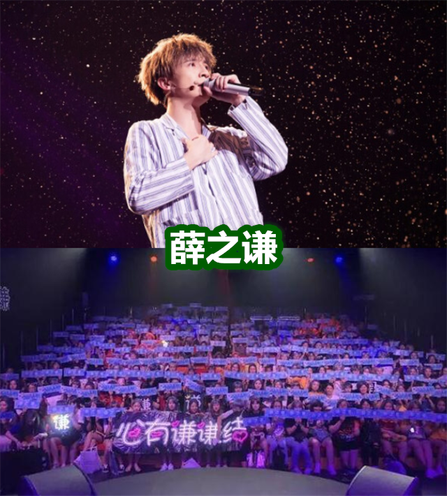 明星演唱会应援现场薛之谦华晨宇声势浩大王嘉尔爱得深沉