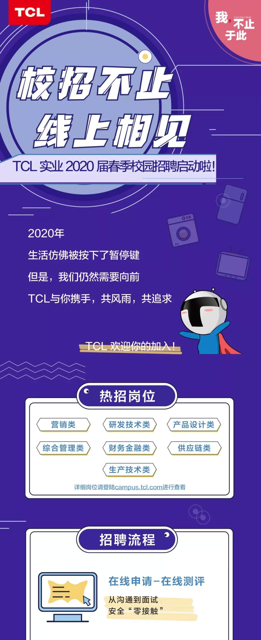 TCL实业2020届春季校园招聘