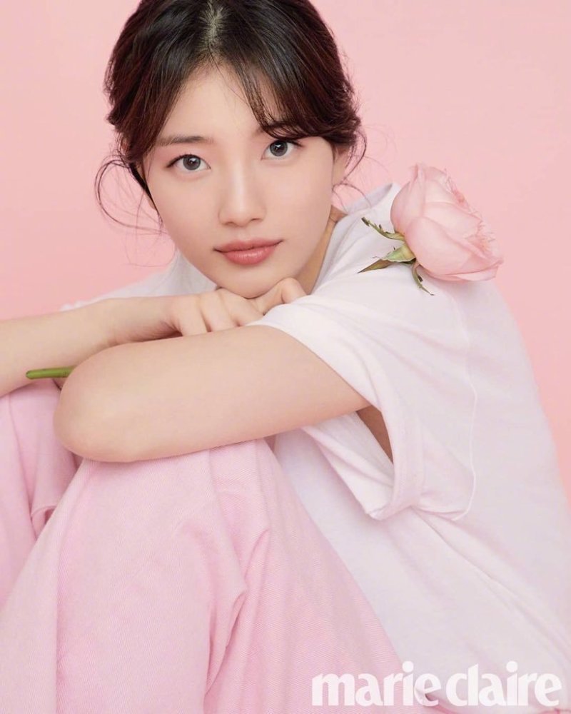 待到春华烂漫时,最美的春天应该就是裴秀智的脸,美妆大片上线