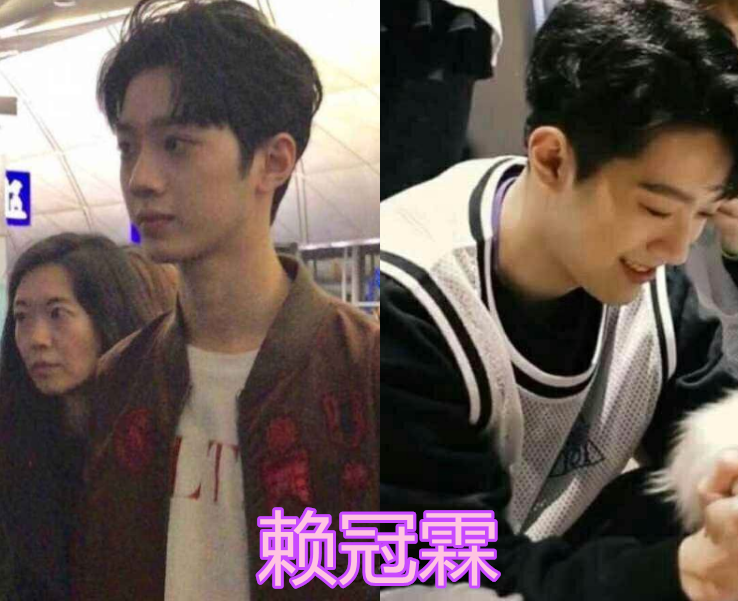 赖冠霖路人照,蔡徐坤路人照,许凯路人照,看到肖战:哪像30岁